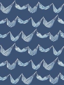 Tapeta ścienna Wallquest BL71022 Navy, Grey and White