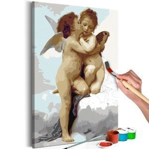 Obraz do samodzielnego malowania - Aniołki (miłość)