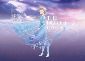 Obraz ścienny Frozen Elsa The North Calls WB073