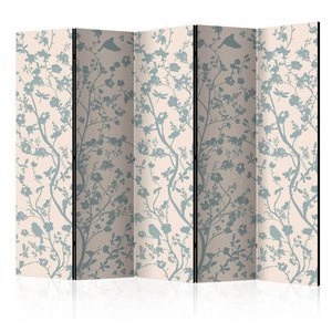 Parawan 5-częściowy - Wiosenne poruszenie II [Room Dividers]