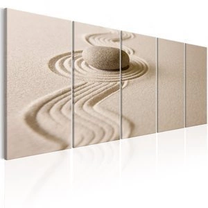 Obraz - Zen: Piasek i kamień