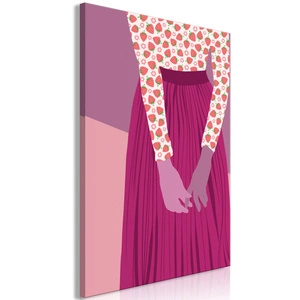 Obraz - Truskawkowa pani (1-częściowy) pionowy