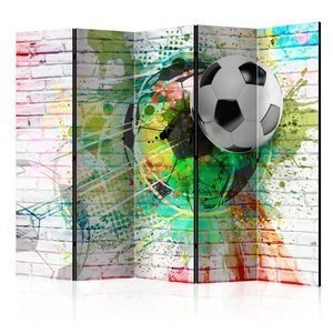 Parawan 5-częściowy - Kolorowy sport II [Room Dividers]