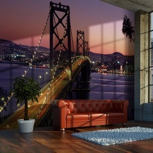 Fototapeta - Charming evening in San Francisco
