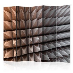 Parawan 5-częściowy - Stalowa obrona II [Room Dividers]
