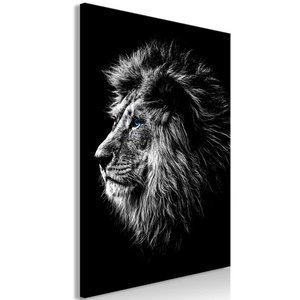 Obraz - Niebieskooki lew (1-częściowy) pionowy