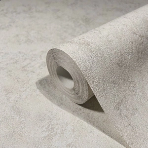 Tapeta z motywem przetarć jasnobeżowa przecierana