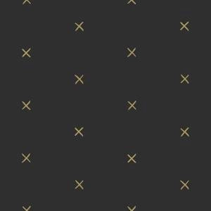 Tapeta ścienna Esta Home 139130 Black & White with a splash of gold