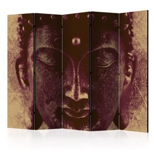 Parawan 5-częściowy - Mądry Budda II [Room Dividers]