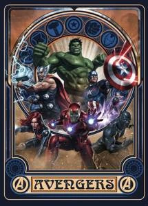 Fototapeta ścienna Avengers Ornament IADX4-068