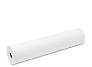 Papier gładziowy biała tapeta jednolita 81038