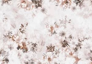 Fototapeta ścienna delikatne kwiaty i liście 16