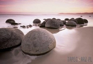 Fototapeta Moeraki Boulders At Oamaru 285