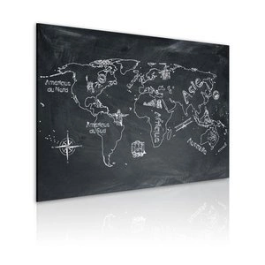 Obraz - Lekcja geografii (Język francuski)