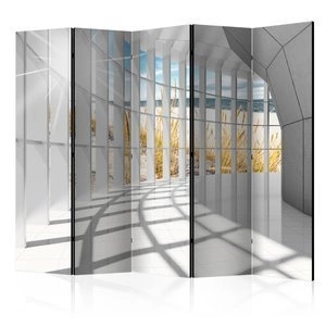 Parawan 5-częściowy - Nadmorski bastion II [Room Dividers]