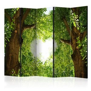 Parawan 5-częściowy - Miłosny prześwit II [Room Dividers]