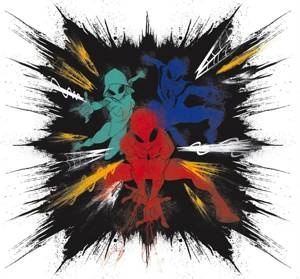 Fototapeta ścienna Spider-Man Color Explosion IADX6-080