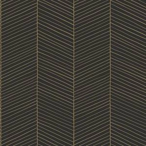 Tapeta ścienna Esta Home 139136 Black & White with a splash of gold