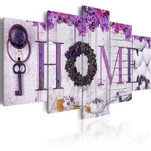 Obraz - Fioletowy dom