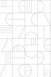 Fototapeta ścienna Esta Home 158938 Black & White with a splash of gold