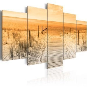 Obraz - Pomarańczowa plaża