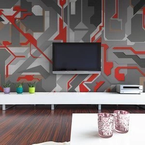 Fototapeta - Abstrakcyjne geometryczne ścieżki