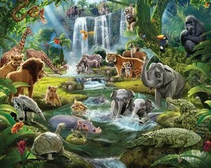 Fototapeta Walltastic 46481 Jungle Adventure
