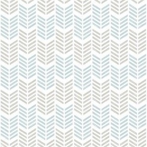 Tapeta winylowa wzór szara niebieska skandynawska