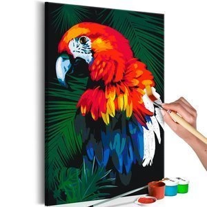 Obraz do samodzielnego malowania - Papuga