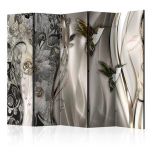 Parawan 5-częściowy - Źródło kryształów II [Room Dividers]