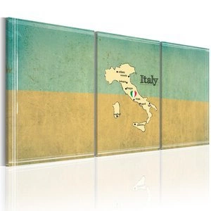 Obraz - mapa: Włochy