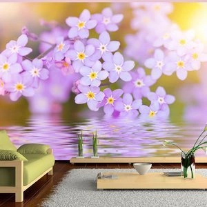 Fototapeta - Fioletowe płatki w rozkwicie