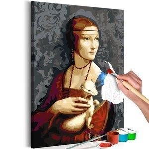 Obraz do samodzielnego malowania - Słynny portret