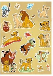 Naklejki samoprzylepne 14098h Lion King Circle of Life