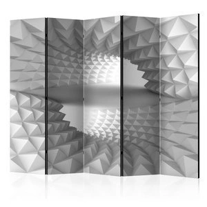 Parawan 5-częściowy - Strukturalny tunel II [Room Dividers]