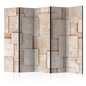 Parawan 5-częściowy - Industrialne marzenie II [Room Dividers]