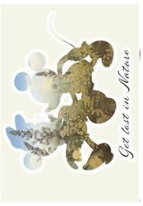 Naklejki samoprzylepne 14092h Mickey Get Lost