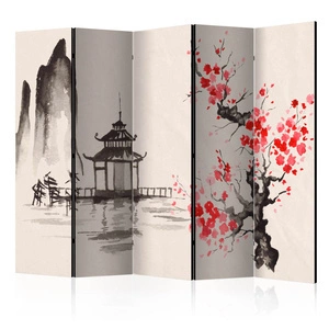 Parawan 5-częściowy - Budka senseia II [Room Dividers]