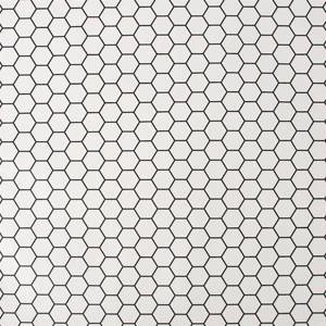 Tapeta płytki kafle czarne fugi zmywalna winylowa