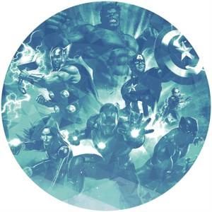 Fototapeta ścienna Avengers Blue Power DD1-031