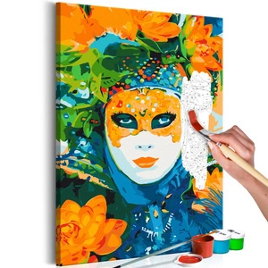 Obraz do samodzielnego malowania - Wenecka maska