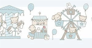 Border ścienny ICH Wallpaper 240-4 Lullaby