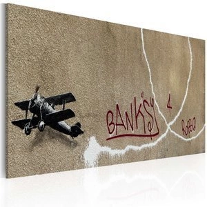 Obraz - Miłosny samolot (Banksy)
