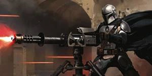 Fototapeta ścienna Star Wars The Mandalorian Blaster DX10-088