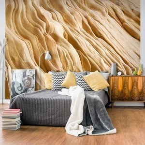 Fototapeta - Wavy sandstone forms