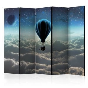 Parawan 5-częściowy - Nocna wyprawa II [Room Dividers]