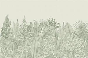 Fototapeta ścienna z roślinnym motywem zielona V113-3