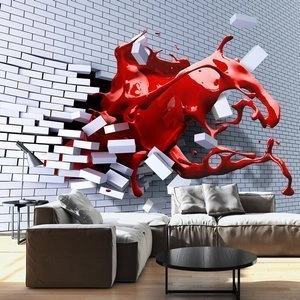 Fototapeta - Szkarłatna wena