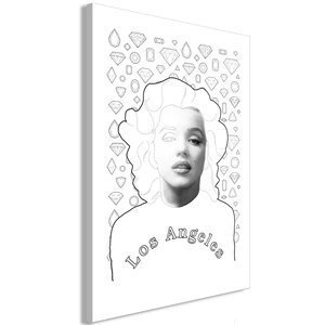 Obraz - Marylin Monroe (1-częściowy) pionowy