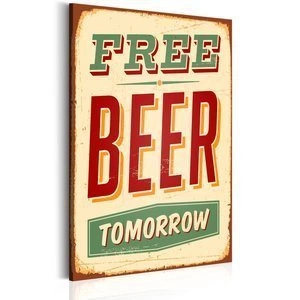 Obraz - Free Beer Tomorrow